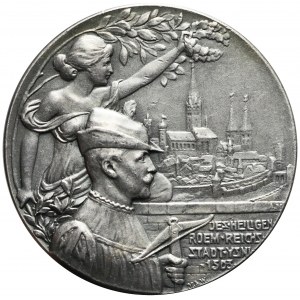 Niemcy, Isny, Medal 400-lecie Zawodów Strzeleckich, 1903, rzadki