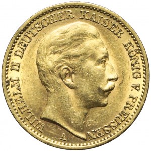 Niemcy, Prusy, 20 marek 1910 A, Wilhelm II, Berlin