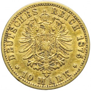 Niemcy, Prusy, 10 marek 1875 A, Wilhelm I, Berlin