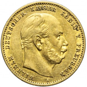 Niemcy, Prusy, 10 marek 1880 A, Wilhelm I, Berlin
