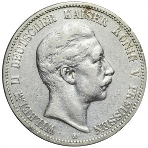 Niemcy, Prusy, 5 marek 1903 A, Wilhelm II, Berlin