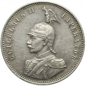 Niemcy, Afryka Wschodnia, Wilhelm II, 1 rupia 1914, Hamburg