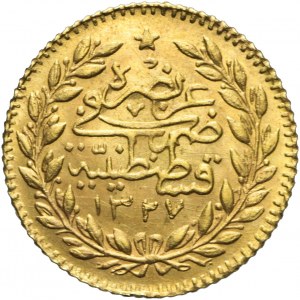 Turcja, Muhammed V, 25 kurush AH1327 rok 6 (1914)