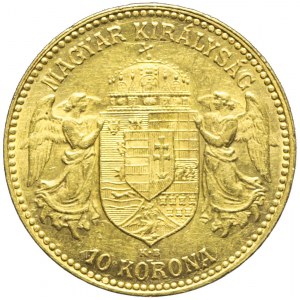 Węgry, Franciszek Józef, 10 koron 1911, Kremnica