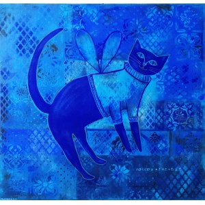 Malgorzata Cholda (b. 1980), Follow the cat, 2020