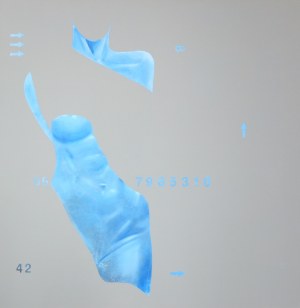 Daniel Białowąs (ur. 1975), Room 310 (Blue Queen), 2017