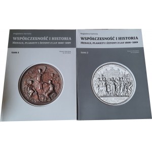 M. Karnicka, Katalog 2-tomowy katalog plakiety i żetony z lat 1800-1889