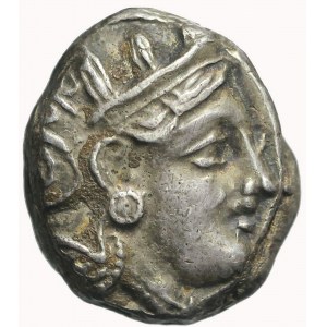 Grecja, Attyka, Ateny, Tetradrachma, ok. 440-400 pne, Sówka
