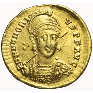 Cesarstwo Rzymskie, Honoriusz (393-423) , Solidus (402-403), Konstantynopol