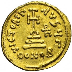 Cesarstwo Bizantyjskie, HERAKLIUSZ 610 - 641 ne , Solid bez daty