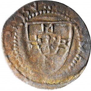 RR-, Zakon Krzyżacki, Michał Küchmeister von Sternberg 1414-1422, Szeląg, fałszerstwo z epoki