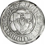 RR-, Zakon Krzyżacki, Winrych von Kniprode 1351-1382, PÓŁSKOJEC, rzadki, MENNICZY