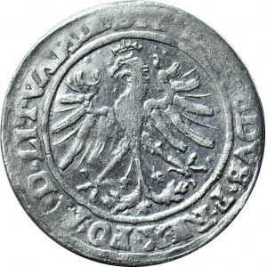 R-, Zygmunt I Stary, Grosz 1535, Wilno, odwrócone litery N