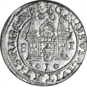 Stefan Batory, Grosz Ryga 1581, MENNICZY
