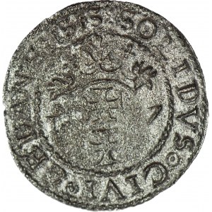 RR-, Stefan Batory, SZELĄG oblężniczy 1577, Goebel, Gdańsk, R3, piękny