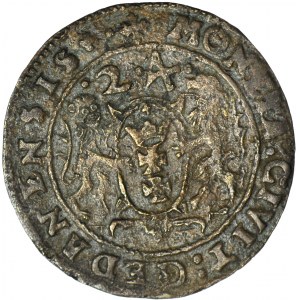 RR-, Zygmunt III Waza, Ort 1624, typ gdański, fałszerstwo z epoki