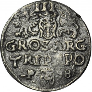 RR-, Zygmunt III Waza, Trojak 1598 typ poznański, naśladownictwo w srebrze