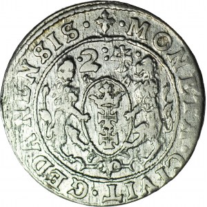 Zygmunt III Waza, Ort 1624/3, Gdańsk, L.RP.R, dwukropek między 2:4 - rzadkie