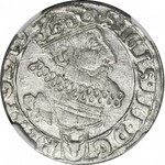 RRR-, Zygmunt III Waza, Szóstak 1626, Kraków, chuda głowa nienotowany