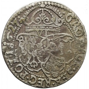 Zygmunt III Waza, Szóstak 1627, Kraków, SIGS