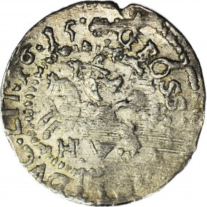 RR-, Zygmunt III Waza, Grosz 1615/15 H-W, Wilno, R5