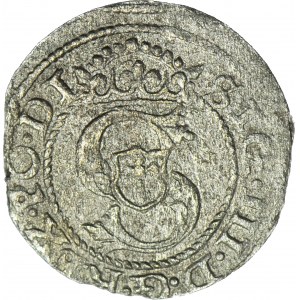 RR-, Sigismund III. Vasa, Shelly 1588/9 - Interpunktion des Datums, Riga