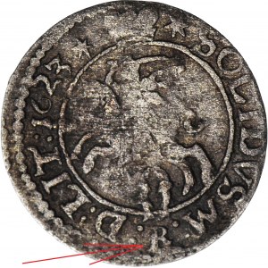 R-, Zygmunt III Waza, Szeląg 1623, Wilno, RL, R4