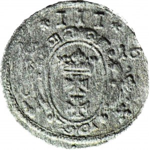 RR-, Zygmunt III Waza, Ternar Gdańsk 1616, R5