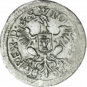 R-, Jan Kazimierz, Dwugrosz 1651, Wschowa, rzadki