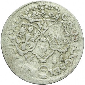 Jan III Sobieski, Szóstak 1681, Bydgoszcz, kokarda