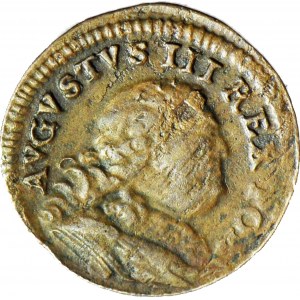 RR-, Augustus III Sas, 1751 Shelter with the letter S, R7