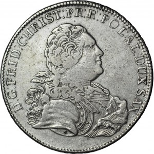 Fryderyk Krystian, Talar 1763 IFôF, S, Lipsk, ładny