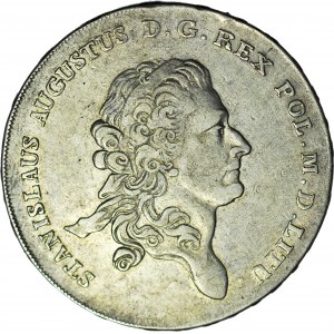RR-, Stanisław A. Poniatowski, Talar 1782, bardzo rzadki, nakład 1542szt.