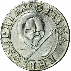 RRR-, Pomorze, Filip II, 1/8 talara 1616, na śmierć żony Bogusława XIII księżnej Anny