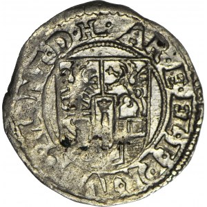 R-, Prusy Książęce, Jan Zygmunt Hohenzollern, Półtorak (grosz) 1613, Królewiec, data w otoku