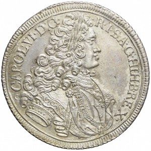 Śląsk, Karol VI, Talar 1717, Wrocław, piękny