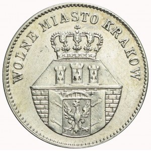 Wolne Miasto Kraków, 1 złoty 1835, R2