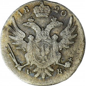 R-, Królestwo Polskie, 5 groszy 1820, rzadki rocznik, ładne