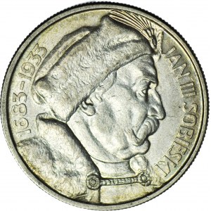 10 złotych 1933, Sobieski, bardzo ładny