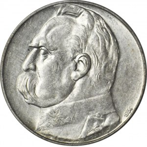 10 złotych 1934, Piłsudski, orzeł STRZELECKI, piękny