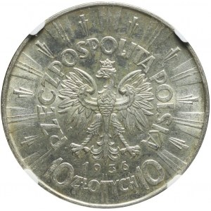 10 złotych 1936, Piłsudski, mennicze