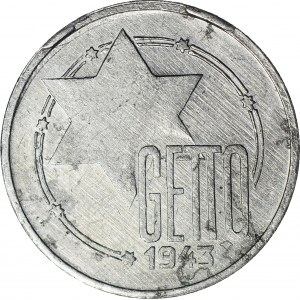 RR-, Getto, 10 Marek 1943, GDA 1/1 (płytkie/płytkie), bardzo rzadkie