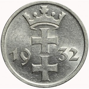 Wolne Miasto Gdańsk, 1 gulden 1932, menniczy