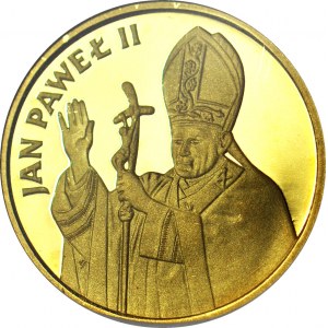 1000 złotych 1982, Valcambi, Jan Paweł II, stempel lustrzany
