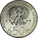 RRR-, 50 złotych 1981, Bolesław Chrobry, DESTRUKT - TRIPLE DIE !