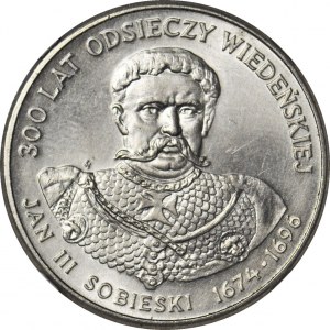 R-, 50 złotych 1983 Sobieski, SKRĘTKA 120 stopni, rzadki