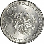 R-, 50 złotych 1983 Sobieski, SKRĘTKA 120 stopni, rzadki