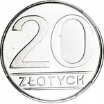 RRR-, 20 złotych 1984, PROOFLIKE, jedyne, pierwszy raz na Onebid