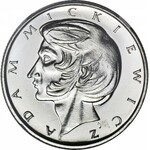 RRR-, 10 złotych 1975 Adam Mickiewicz, bardzo rzadki w PROOFLIKE