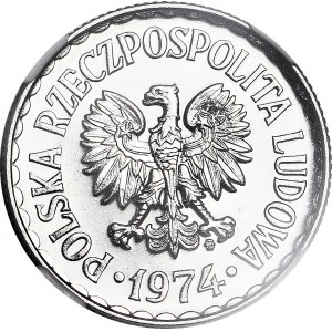 R-, 1 złoty 1974 PROOFLIKE